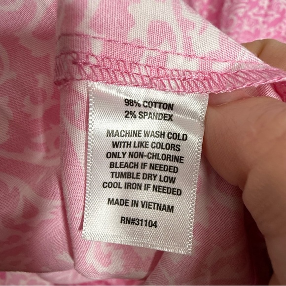 Crown & Ivy - Pink Paisley Button-Down Maxi dress - Small - Picture 7 of 10